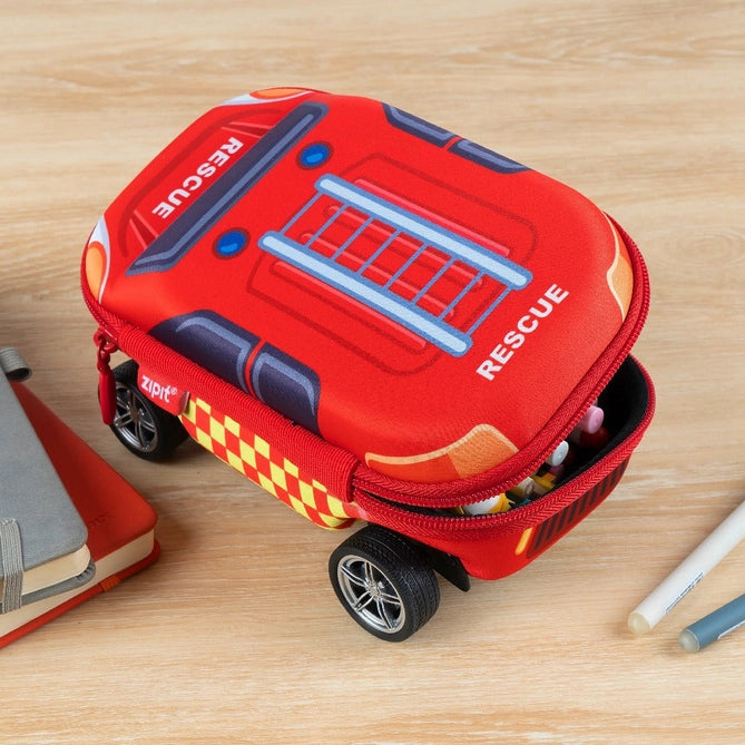 Fire Truck Pencil Case Storage