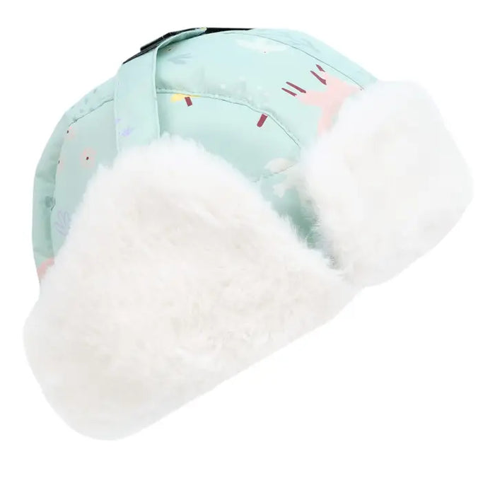 Minty Forest Grow With Me Winter Trapper Hat