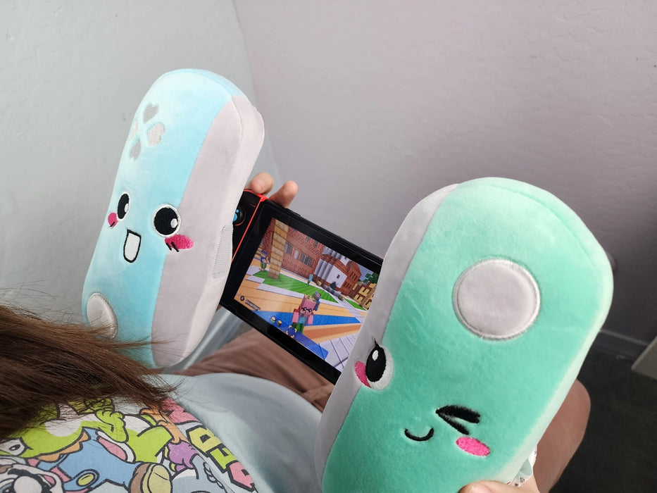 Blue & Green Controllers BFF Plushies