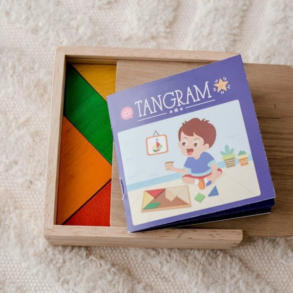 Double Wooden Tangram