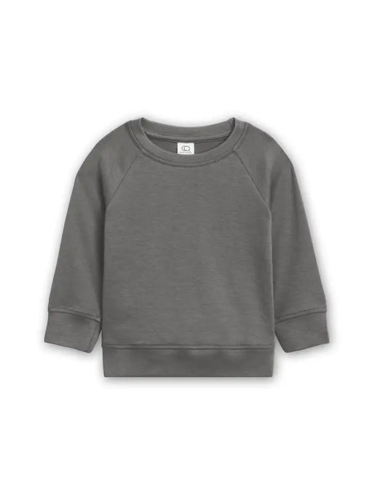 Organic Pullover - Pewter