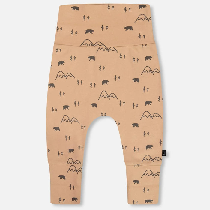 Printed Mountains Organic Cotton Pants