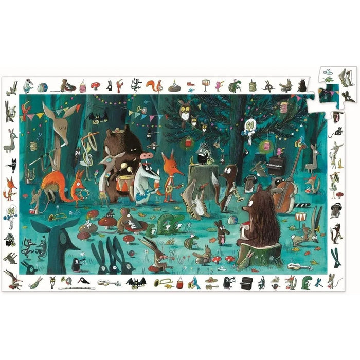 Forest Orchestra Observation Puzzle & Poster