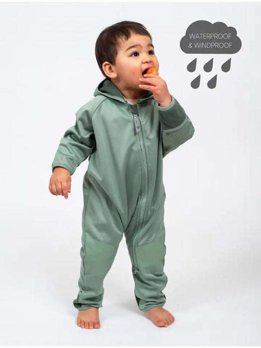 Waterproof & Windproof Fleece Eco Onesie - Basil