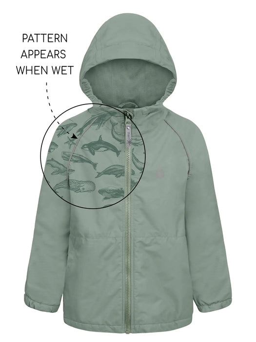 Color Changing Splashmagic Storm Jacket - Basil Ocean