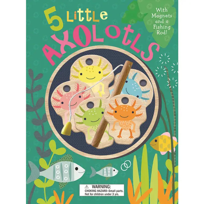 5 Little Axolotls an interactive counting activity book