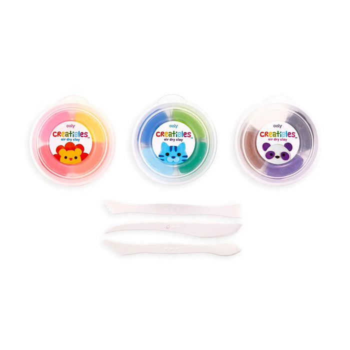 Creatibles Air Dry Clay Kit Set of 12