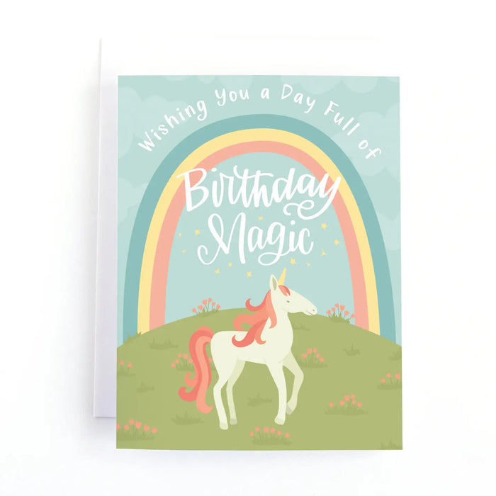 Wishing You A Birthday... (Unicorn) Birthday Card