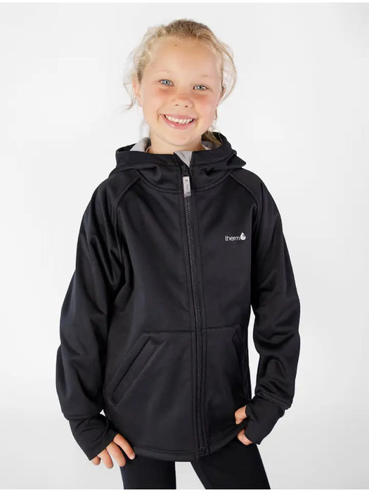 All Weather Waterproof & Windproof Eco Hoodie - Black