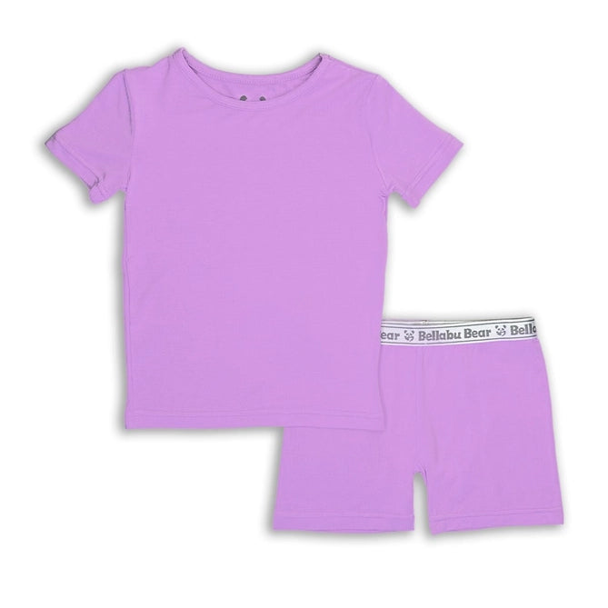 Lavender Bamboo Shorts Pajamas