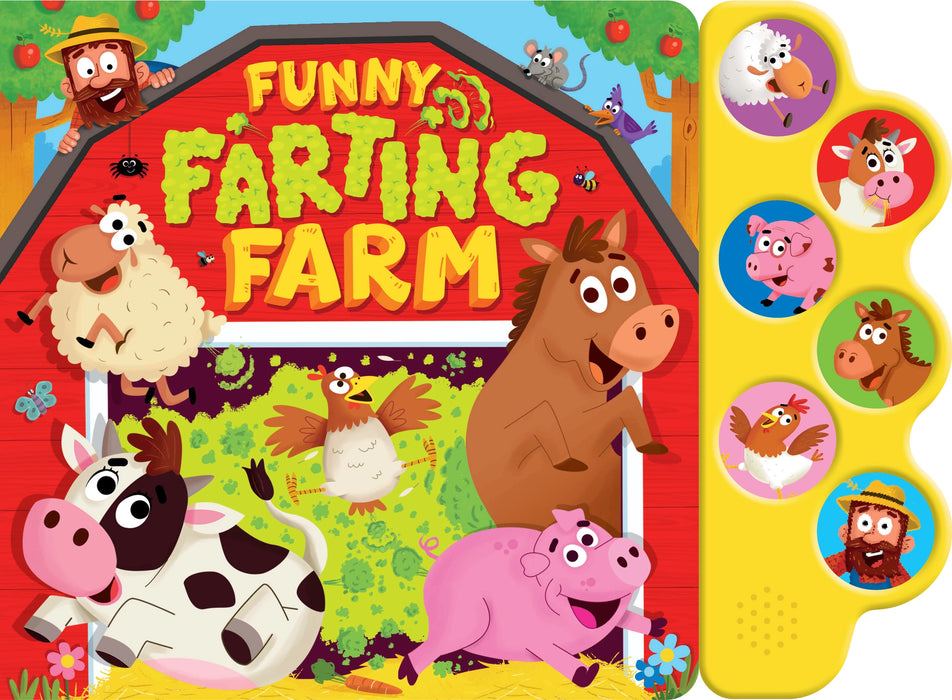 Funny Farting Farm Button Sounds Book