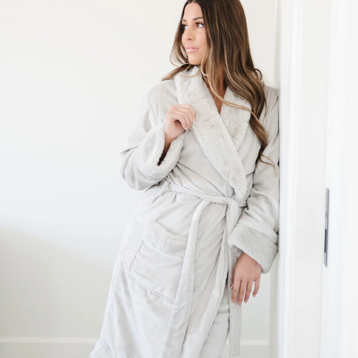 Fawn Grand Faux Fur Robe