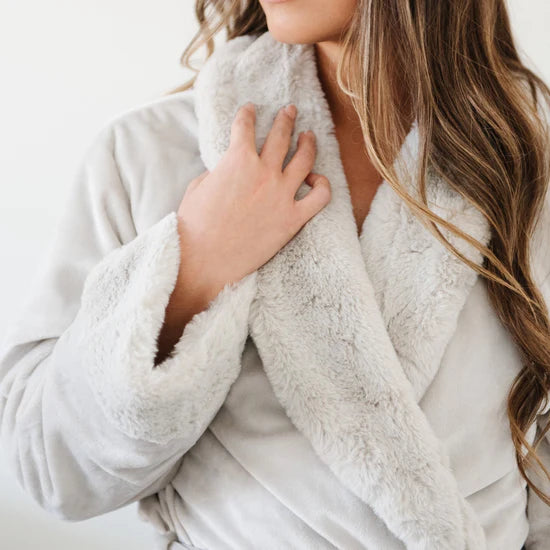 Fawn Grand Faux Fur Robe