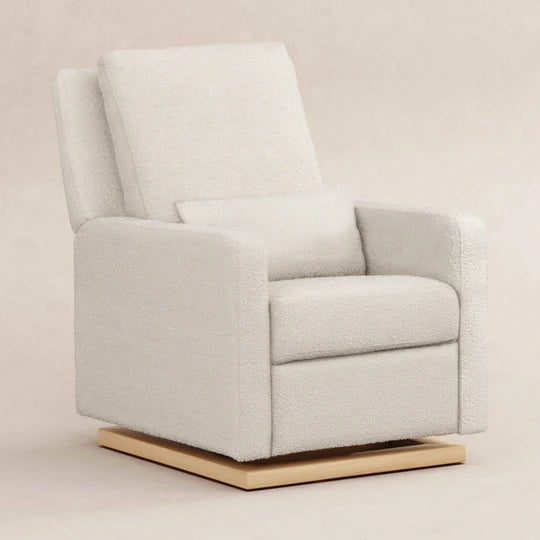 Sigi Electronic Recliner and Glider in Boucle