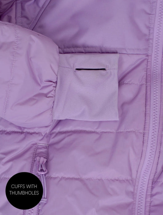 Dusty Lavender Hydracloud Puffer Jacket