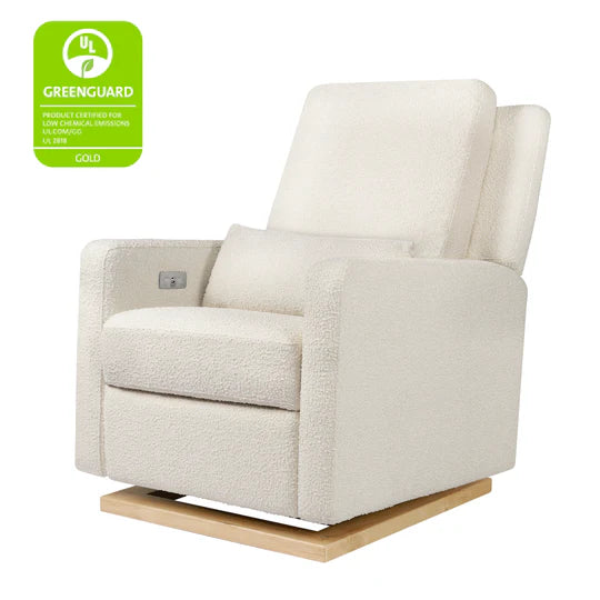 Sigi Electronic Recliner and Glider in Boucle