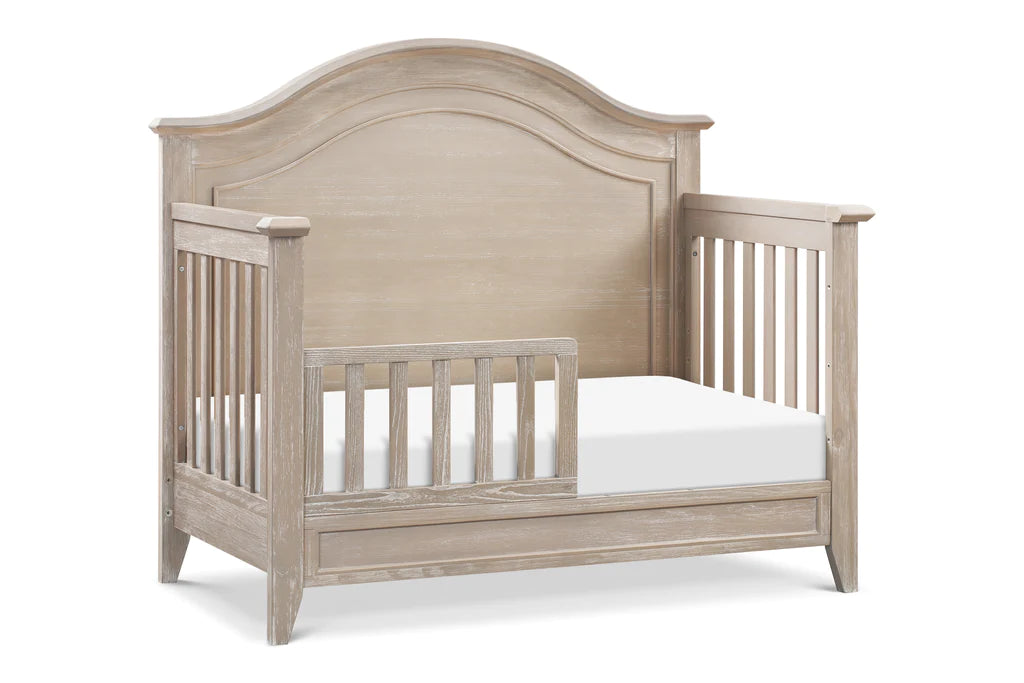 Beckett Rustic 4-in-1 Convertible Curve Top Crib