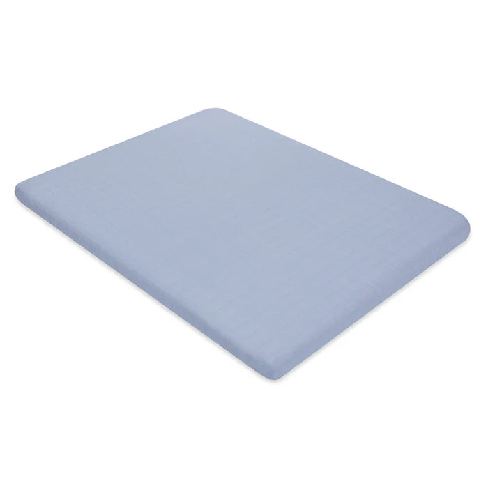 Dewdrop Organic Muslin Bassinet Sheet