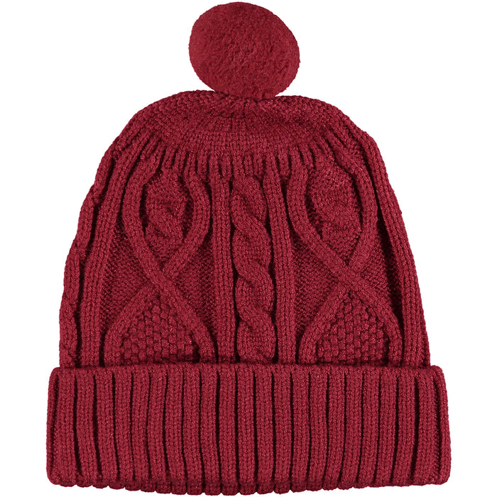 Maroon Maddy Knit Hat