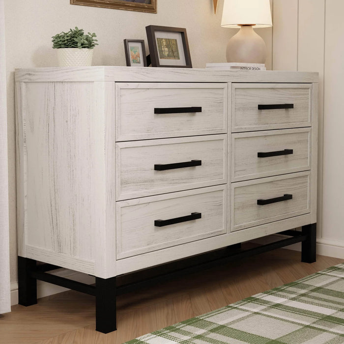 Newbern 6-Drawer Assemble Dresser