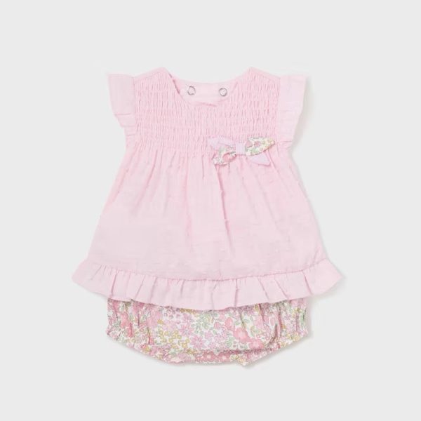 Rosa Floral Plumeti Tank Top & Bloomers