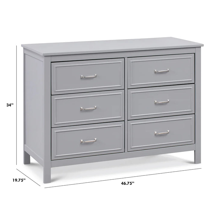 Charlie 6 Drawer Double Dresser