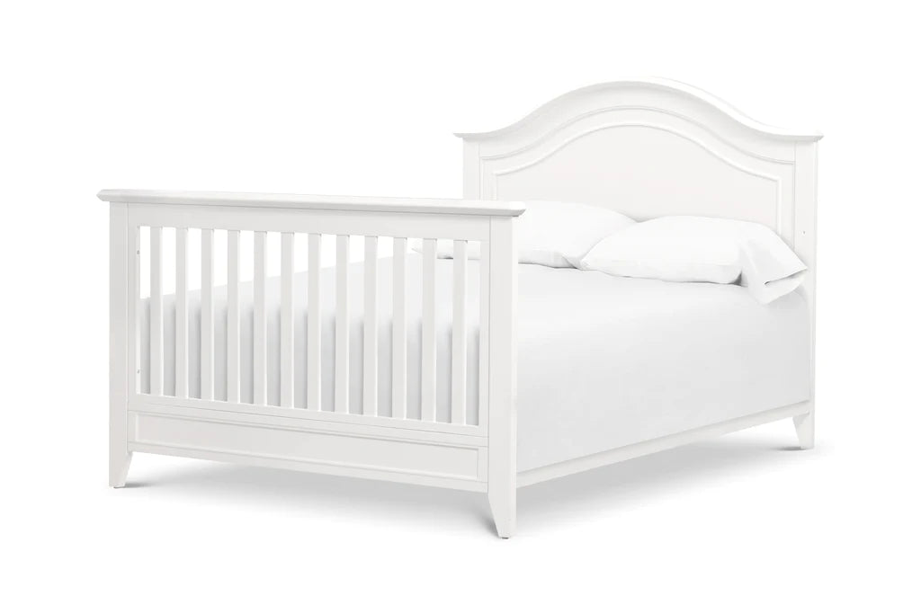 Beckett Rustic 4-in-1 Convertible Curve Top Crib