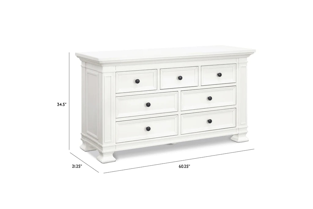 Classic 7-Drawer Double Wide Dresser