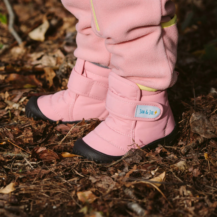 Dusty Pink Toasty Dry Booties