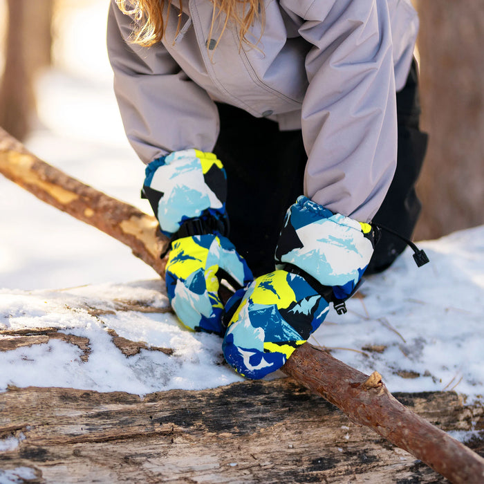 Neon Peaks Cozy-Dry Waterproof Mittens