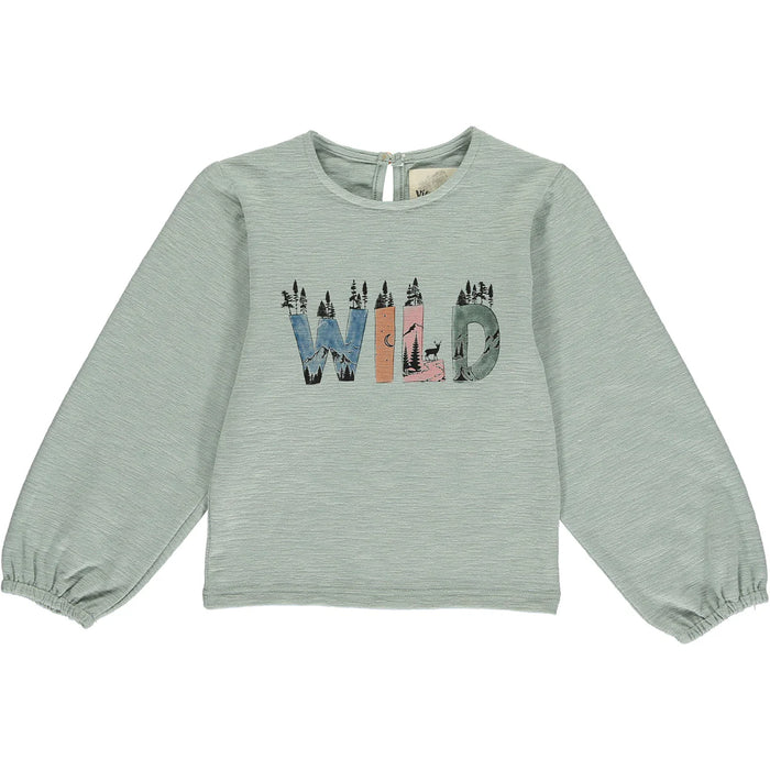 Wild Charlie Graphic Long Sleeve Top