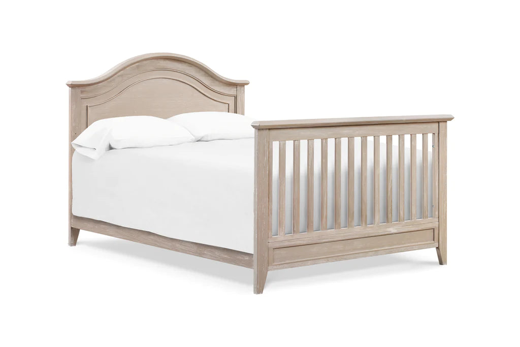 Beckett Rustic 4-in-1 Convertible Curve Top Crib