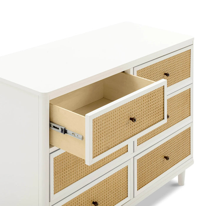 Marin with Cane 6 Drawer Assembled Dresser