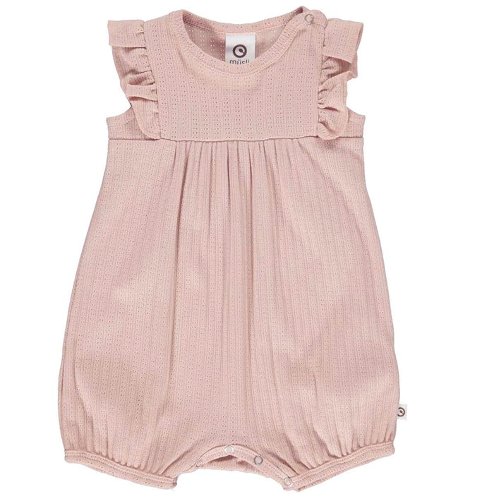 Rose Sugar Ruffle Romper