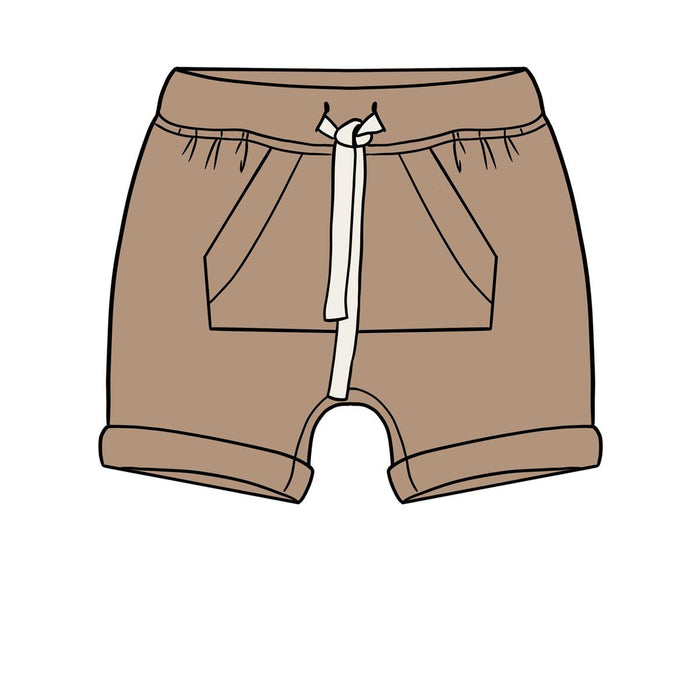 Caramel Kangaroo Shorts