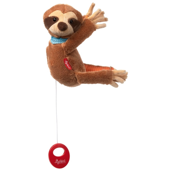 Hanging Sloth Musical Plush Toy | SigiKid