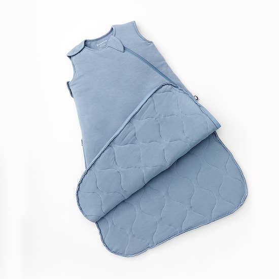 Denim Blue Bamboo Duvet gunaPod Sleep Bag - 1.0 TOG | Gunamuna