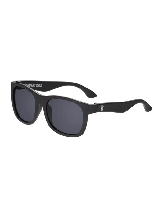 Jet Black Navigator Sunglasses (0-2)