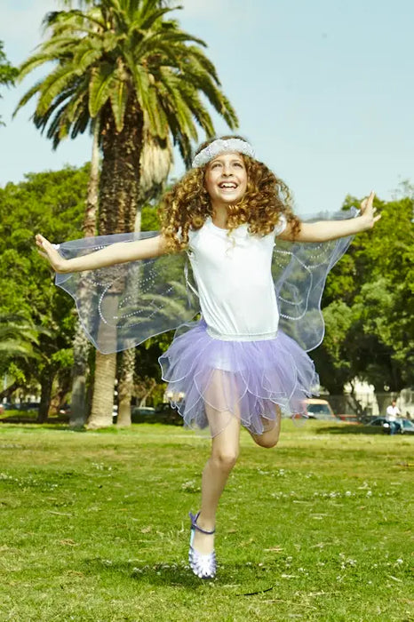 Purple Fairy Tutu & Wings Costume