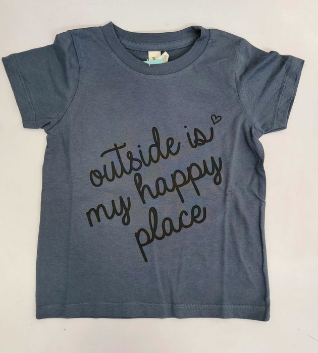 Pacific Blue 'Happy Place' Tee