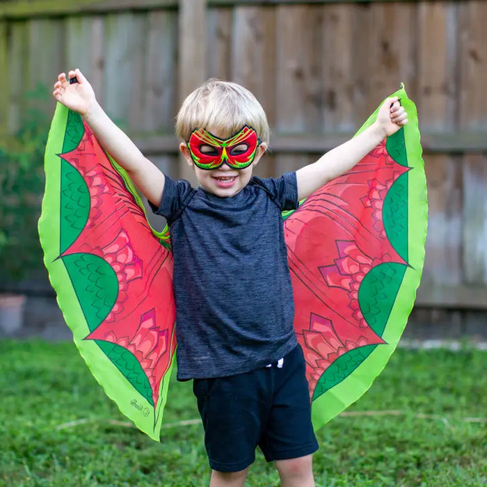 Dragon Wings & Mask Costume