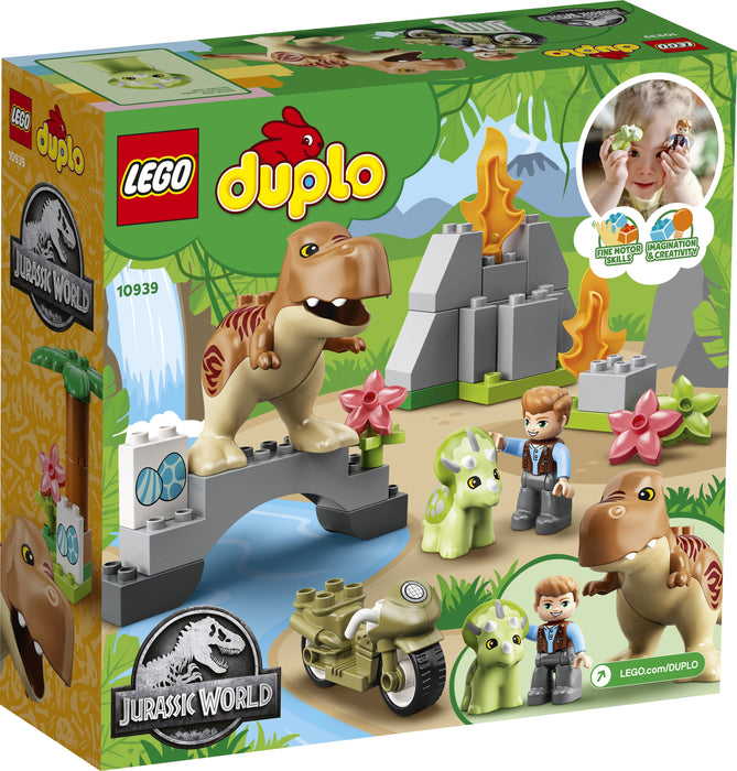 Jurassic World T.Rex & Triceratops Breakout LEGO DUPLO Set