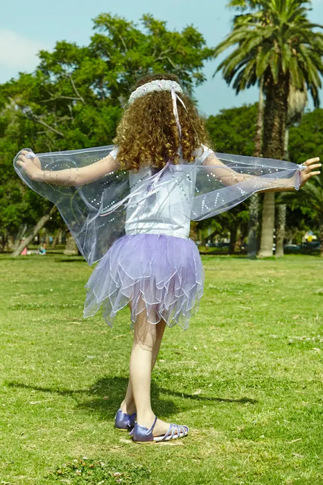 Purple Fairy Tutu & Wings Costume