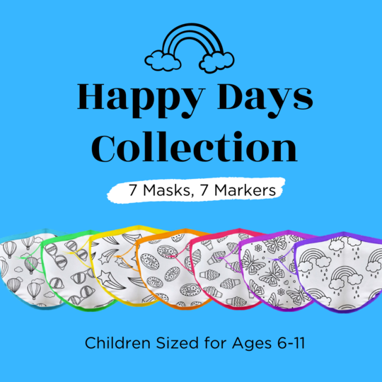 Happy Days Collection Masks | Crafty Solutions LLC