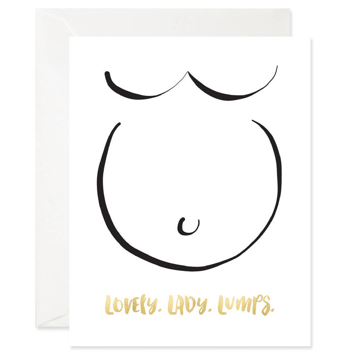 Lady Lumps Card | Good Juju Ink