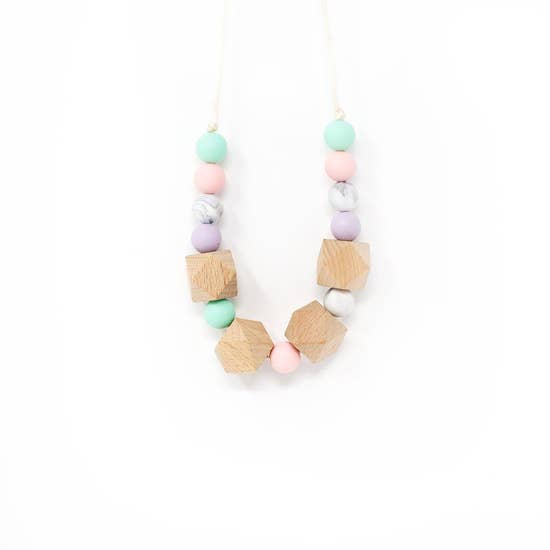 Hexi Rainbow Kids Chewelry | Three Hearts Modern Teething Accessories