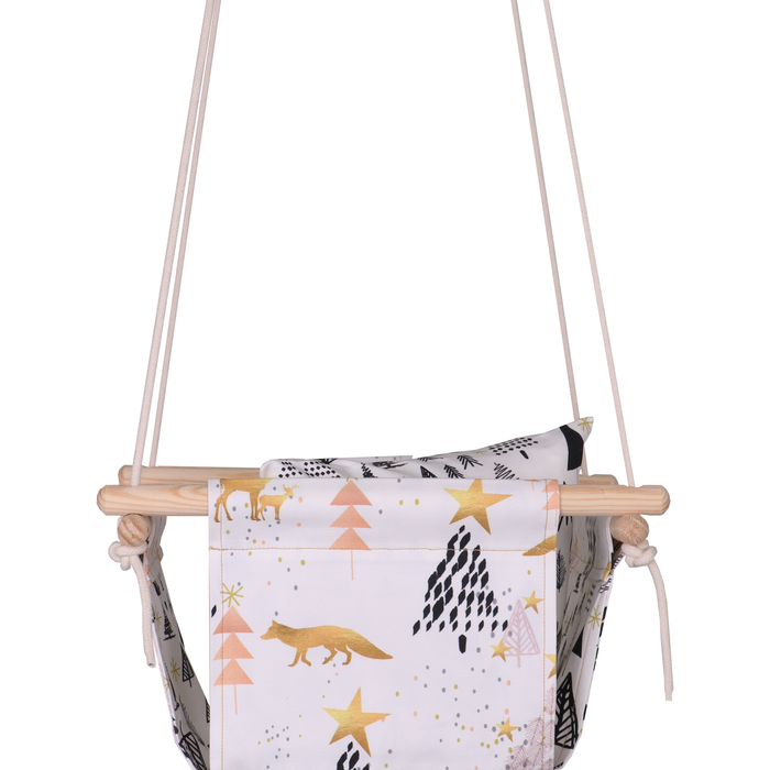 Fox and Forest Baby Swing