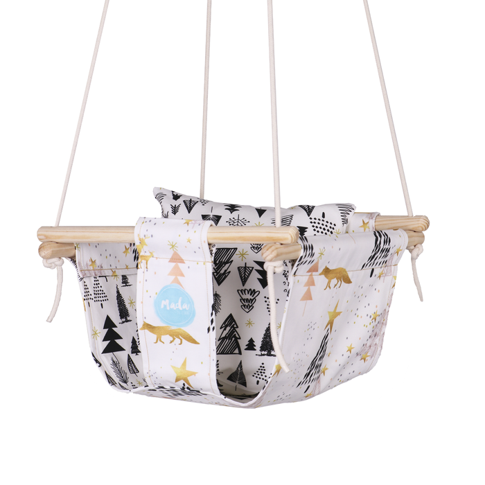 Fox and Forest Baby Swing