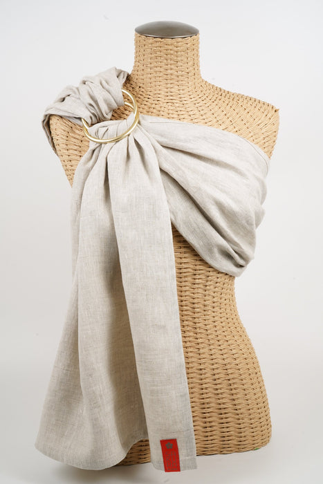 Basics Linen Ring Sling | Sakura Bloom