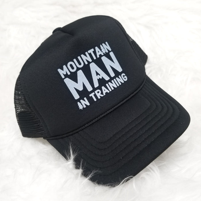 Mountain Man in Training Trucker Hat: Toddler Size | Hunt Montana